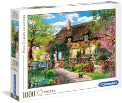 Clementoni puzzle 1000 pièces paysage vieille maison haute qualité
