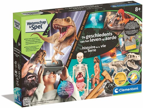 Clementoni wetenschap spel educatief speelgoed - Geschiedenis op aarde - VR bril