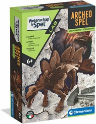 Clementoni jouet archéologique Stégosaure - jeu éducatif pour enfants
