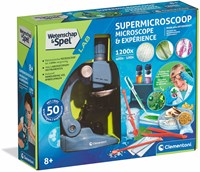Clementoni microscope jouet éducatif pour enfants - science