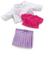 Trudi Vêtement Trudi 30 cm. Ensemble jupe violette