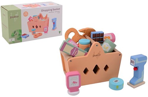 Johntoy houten winkelmand met accessoires - Joueco speelgoed - FSC hout-2
