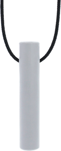 ARK Therapeutic kauwketting bijt tube speelgoed lichtgrijs standaard Slanke, holle kauwketting met een extra zachte, meegevende kauwstructuur.
