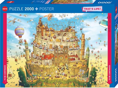 Heye Puzzle High Above 2000-2