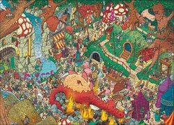 Heye Puzzel Fantasyland 1000 3hkg.