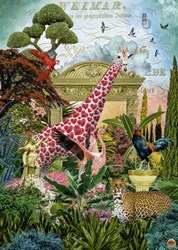 Heye puzzle Giraffolove 1000 pièces - puzzle Fauna Fantasies