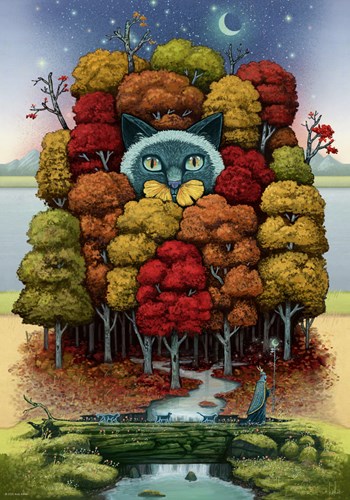 Heye puzzle Andy Kehoe 500 pièces - puzzle Take a Trip