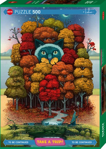 Heye puzzle Andy Kehoe 500 pièces - puzzle Take a Trip-2