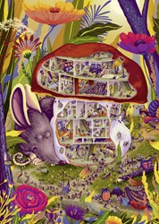 Heye puzzel cartoon Living Mushroom 1000 stukjes - legpuzzel