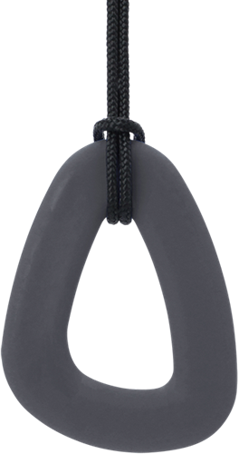 ARK Therapeutic kauwketting speelgoed grijs XXT - bijtketting voor kinderen Ons dunste kauwsieraad, extra zacht en discreet voor tieners en volwassenen.