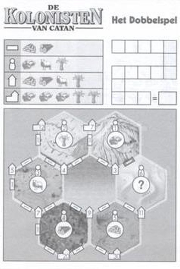 999 Games Catan: Scoreblok 3 stuks - Dobbelspel - 8+