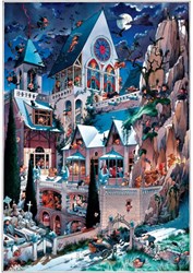 Heye Puzzel Castle Horror 2000 3hkg