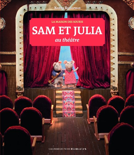 Het Muizenhuis livre pour enfants Sam et Julia - Au Théâtre - en français