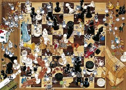 Heye Puzzel Black or White 1000 3hkg.