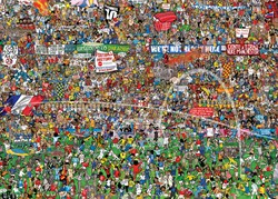 Heye puzzel voetbal geschiedenis 3000 stukjes legpuzzel cartoon
