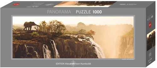 Heye puzzle éléphant 1000 pièces panorama animaux puzzle-2