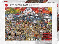 Heye puzzle histoire de la musique britannique 2000 pièces puzzle-2