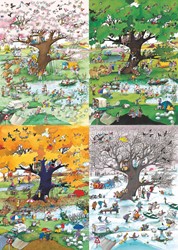 Heye Puzzel 4 Seasons 2000