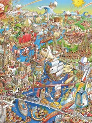 Heye Puzzel Puz.Geschiedenis Rivier 1500 3u.