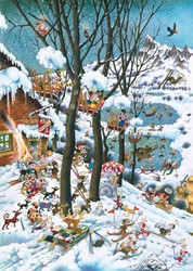 Heye Puzzel Puz.Paradise i.Winter1000