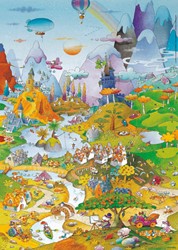 Heye Puzzel Puz. Aan het meer