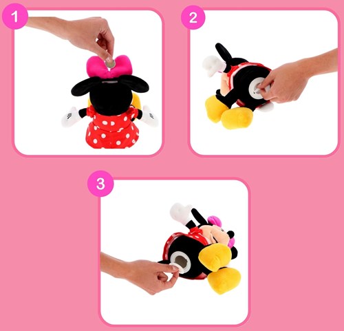 OttoSimon pluche spaarpot Minnie Mouse 20 cm Disney cadeau-3