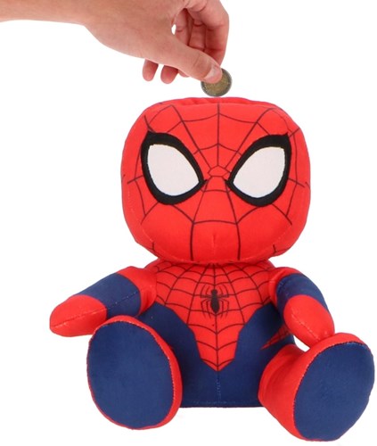 OttoSimon Tirelire peluche Spider-Man 20 cm - Cadeau Marvel-3