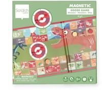 SCRATCH Magnetic Board Game To Go - Goose Board - Dino-3