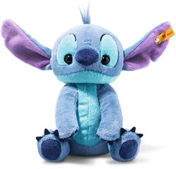 Steiff Disney Stitch pluche knuffel - 22 cm - blauw - film knuffel