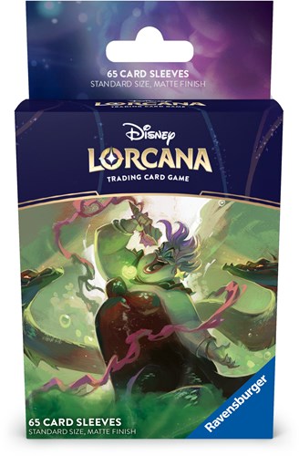 Disney Lorcana kaartenhoesjes Archazia’s Island Ursula set 7 - kaartbescherming