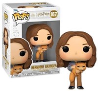 Funko Harry Potter speelfiguur Hermione Granger met Crookshanks - verzamelitem-3