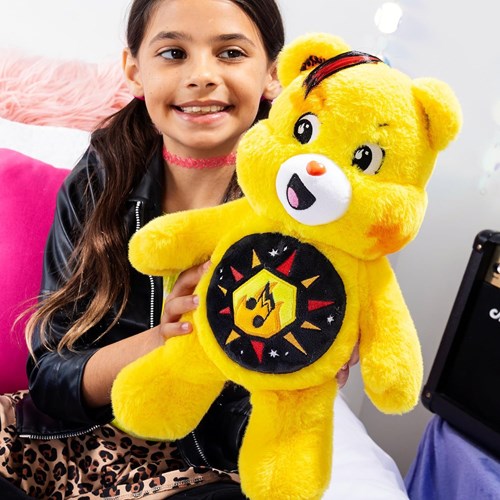 Care Bears peluche Funshine Bear écologique thème musical 22 cm-2