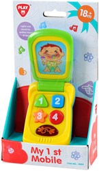 Play téléphone jouet pliable avec sons et écran mobile