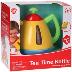 Play theepot speelgoed geel met geluid en licht