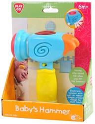 Playgo baby speelgoed hamer met licht en geluid - motoriek