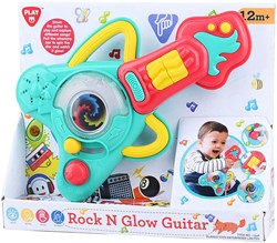 Play guitare jouet avec lumière et son pour enfants - jouet musical interactif