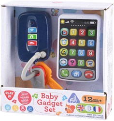 Playgo jouet bébé set mobile clés de voiture interactif sonore