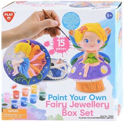 Playgo schilderen sprookjes juwelendoos creatief speelgoed 8-delig