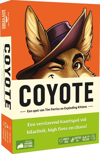 Exploding Kittens jeu de cartes Coyote - jeu de société familial stratégique