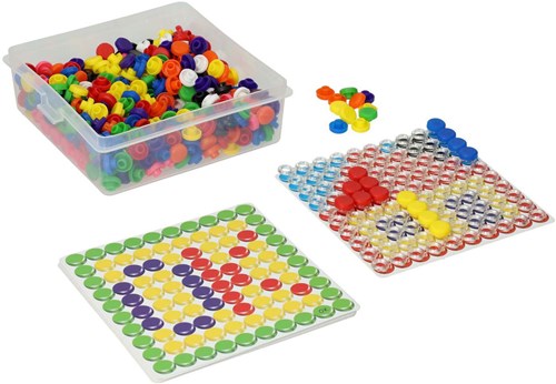 Albatros Hengelsport jouet mosaïque à insérer avec cartes modèles set-2