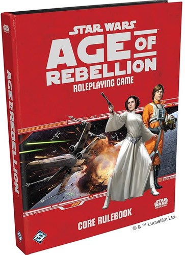 Asmodee Star Wars RPG livre de base - Age of Rebellion - Jeu de rôle