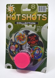 HOT Sports + Toys caps Hot Shot Collection speelset op kaart