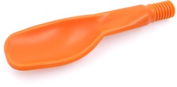 ARK Therapeutic aide-cuillère Z-Vibe jouet sensoriel multicolore Gladde therapielepel als opzetstuk voor de Z-Vibe, voor sensorische en veilige lepelvoeding.