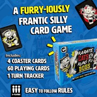Professor Puzzle jeu de cartes Karate Cats et Kung Fu Dogs - jouet éducatif-3