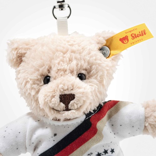 Steiff knuffel Ben teddybeer hanger 12 cm beige pluche speelgoed-3