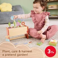Fisher-Price ensemble d'outils de jardin en bois jouet pour enfants-2
