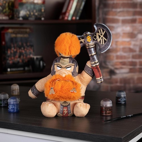 Lamaze peluche jouet Warhammer Fyreslayer gris multicolore-2