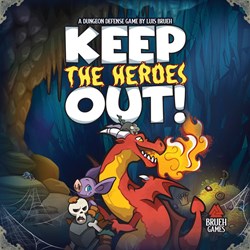 Asmodee jeu de société stratégique Keep the Heroes Out jeu coopératif