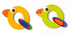 SCRATCH Wooden Letter - Q