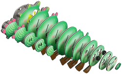Eugy Puzzle 3D - Cactus - Jouet créatif écologique